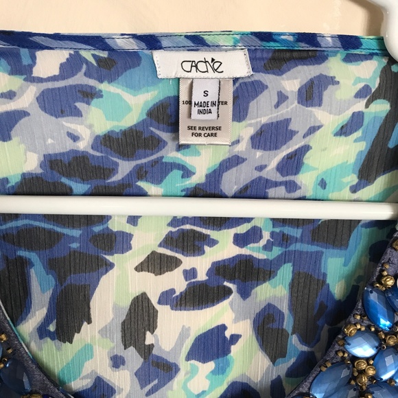 Cache Blue Tunic - Picture 2 of 8